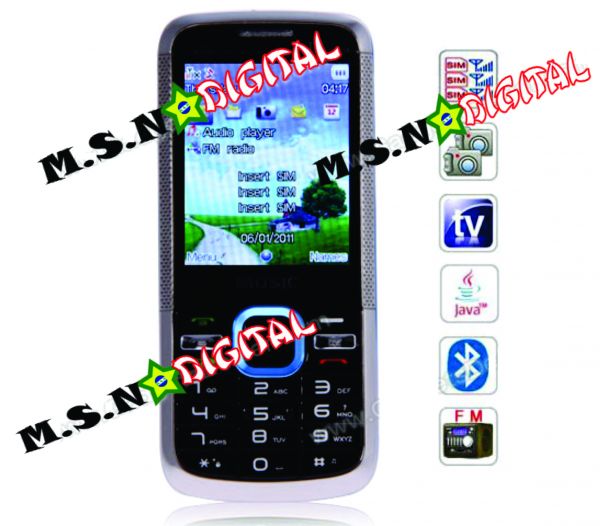 Celular com 3 Sim eTV - CEL3816BR