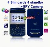 CELULAR azul escuro 4 cartões SIM - S-MPH-1492DBR